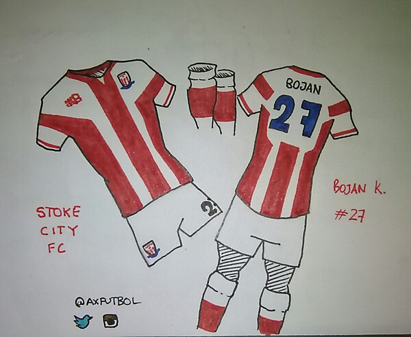 Stoke City FC. New Balance 