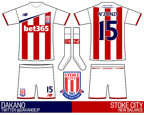 Stoke City Home / New Balance