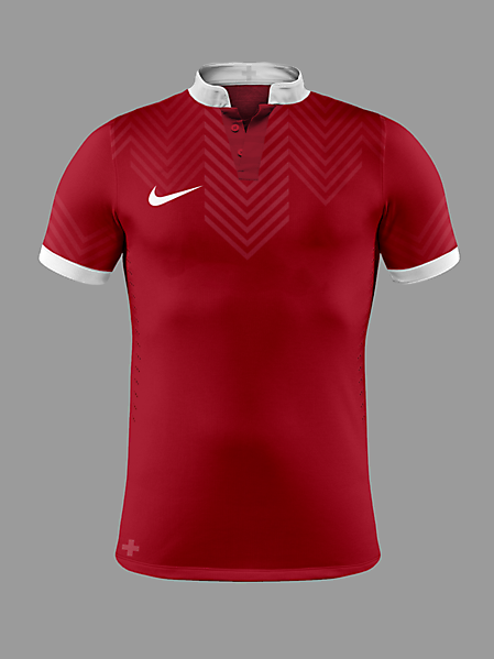 Switzerland Euro 2016 Home Kit