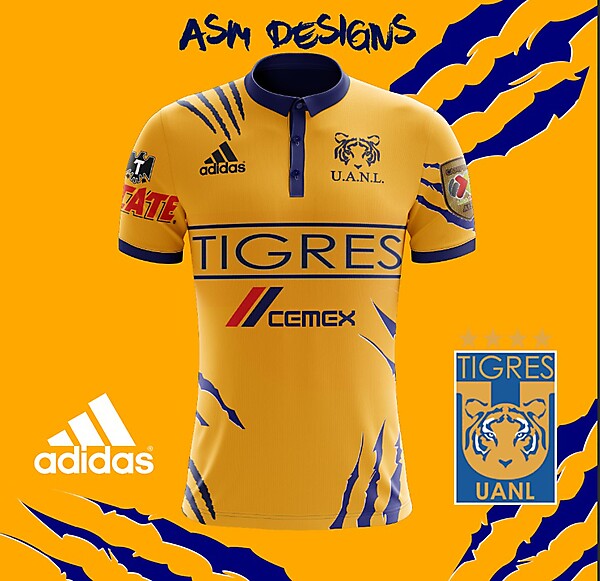 tigres uanl jersey 2018