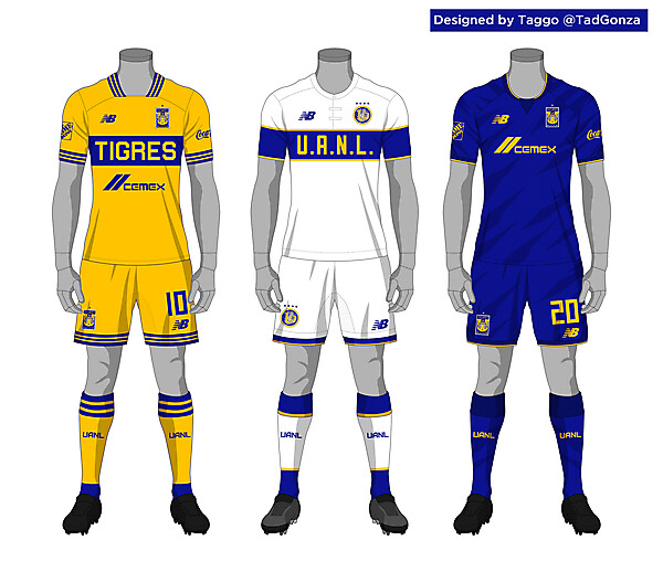 Tigres UANL kit set