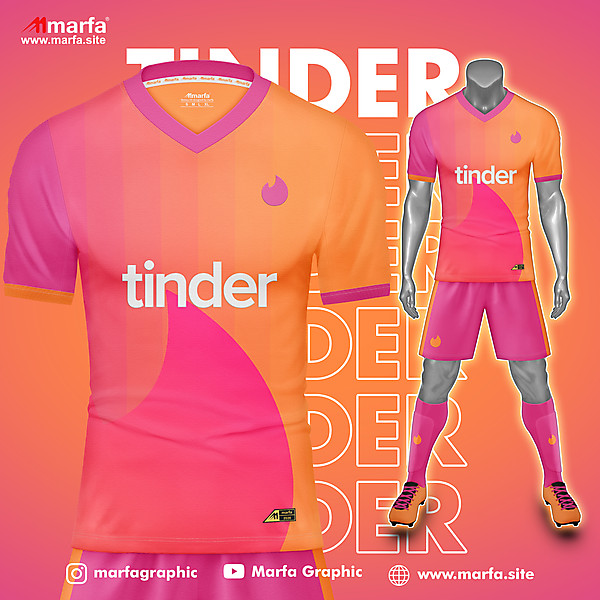 TINDER FANTASY JERSEY KIT