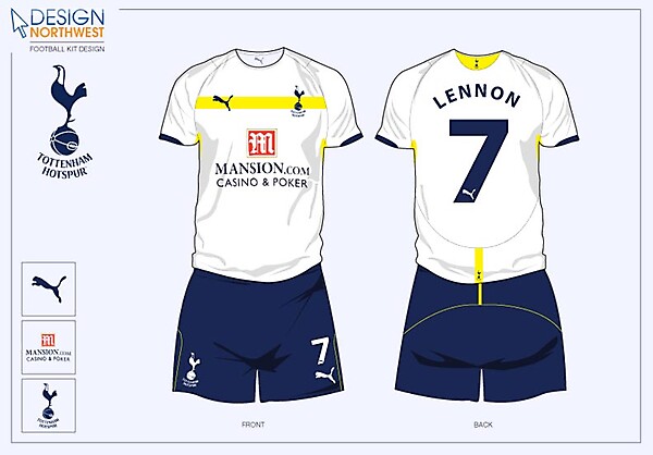 Fantasy Tottenham Hotspurs Football Kit