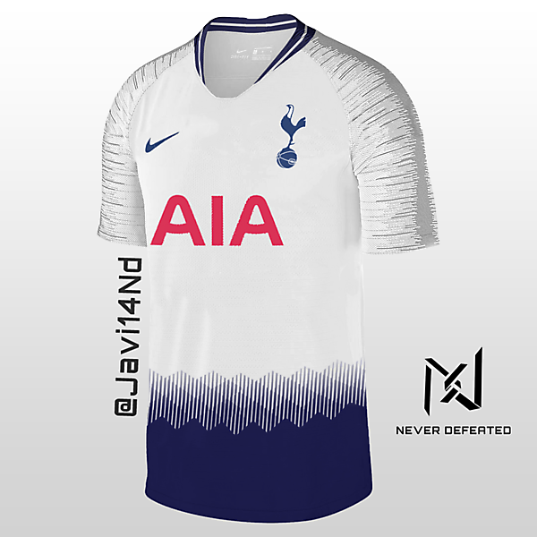 Tottenham Hotspur 18-19 Home Kit