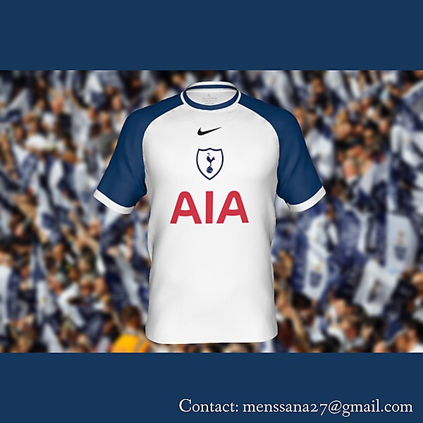 Tottenham Hotspur FC hypothetical match jersey