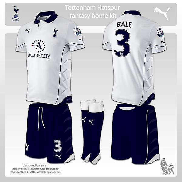 Tottenham Hotspur fantasy kits