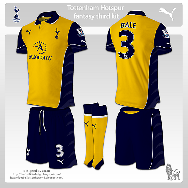 Tottenham Hotspur fantasy kits