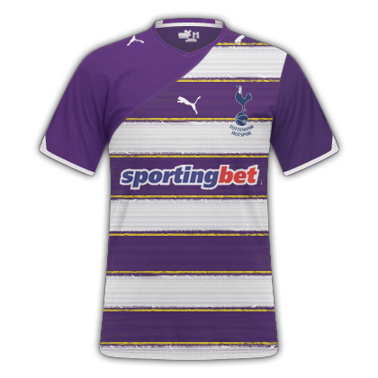 Tottenham Hotspurs 11/12 Third Kit