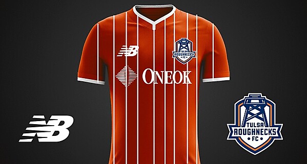 Tulsa Roughnecks New Balance Home kit