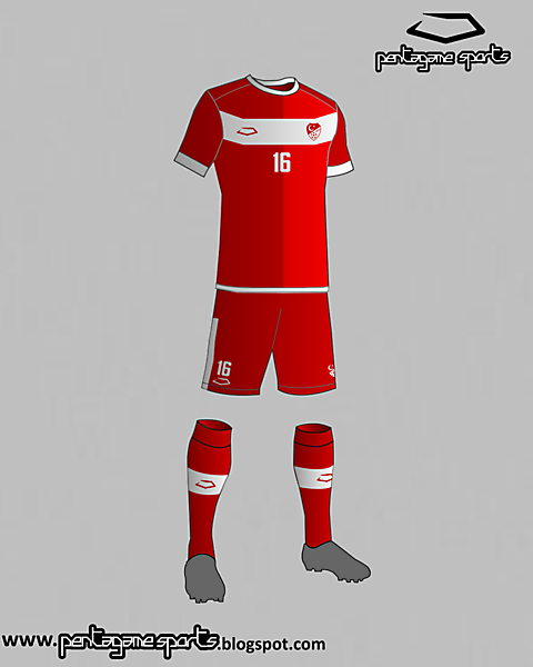 Turkey National Team Home Kit 2016