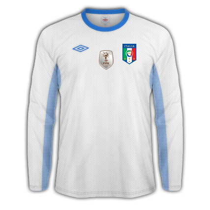 Italy 2010 by Umbro - 3 versions