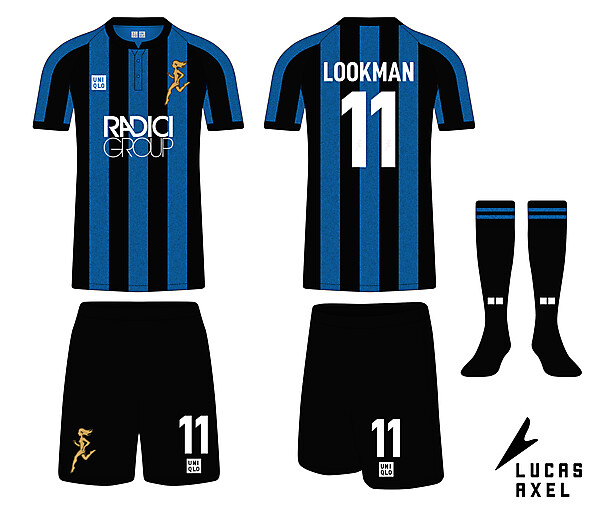 UNIQLO - Atalanta Home Jersey