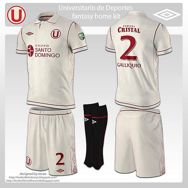 Universitario de Deportes fantasy kits