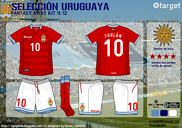 Uruguay Away Kit