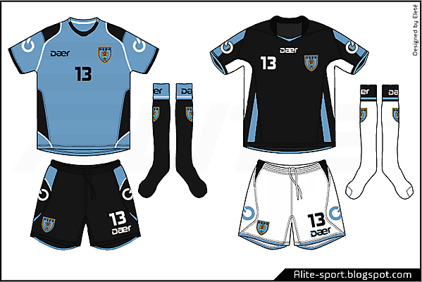 Uruguay Daer Home and Away Kits