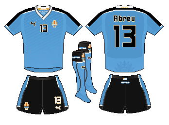 Uruguay Home Fantasy Kit