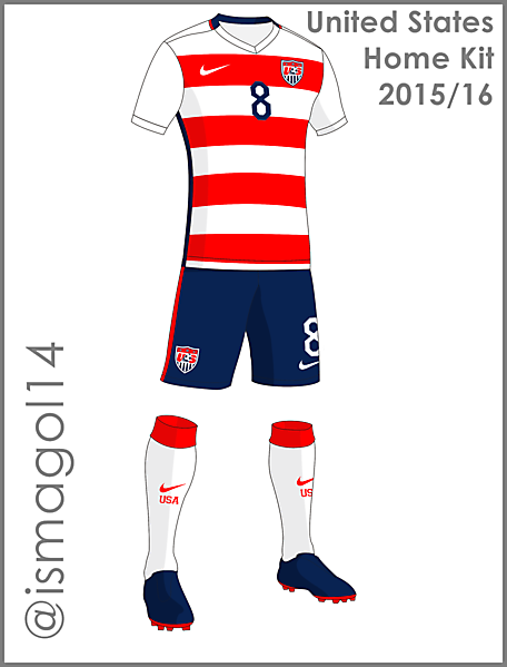 U.S.A. Home Kit 2015/16