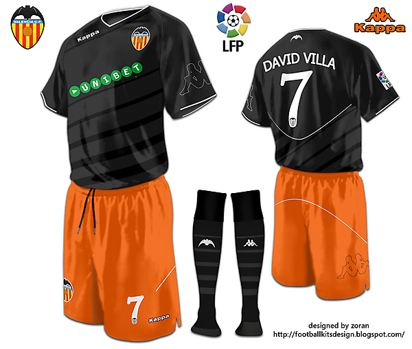 Valencia CF away fantasy