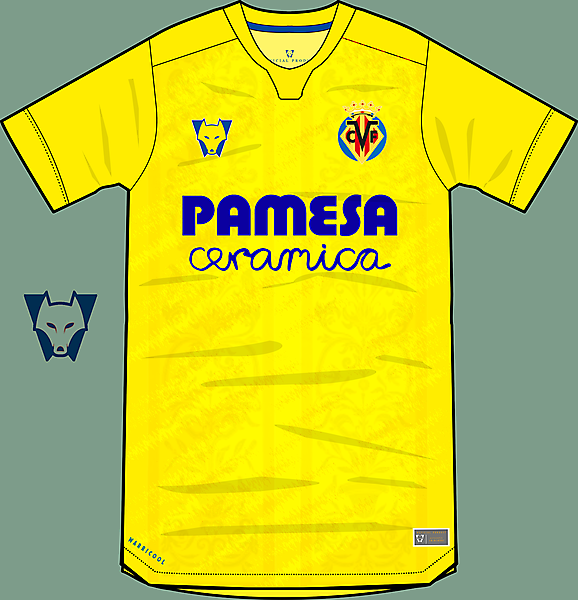 Villareal CF home jersey