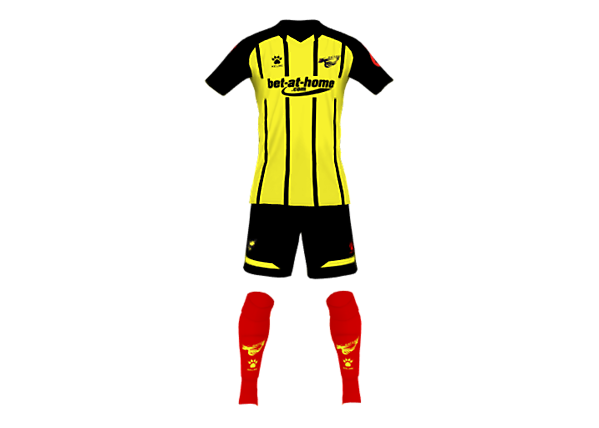 WATFORD 21-22 FANTASY HOME KIT 