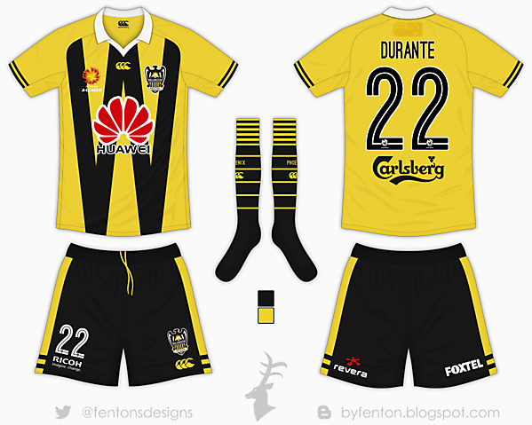 Wellington Phoenix Home Kit - Canterbury