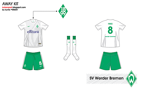 werder bremen away 2015