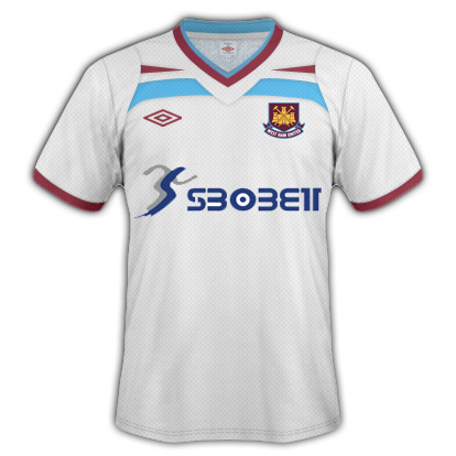 West Ham Jersey (Umbro) Home & Away