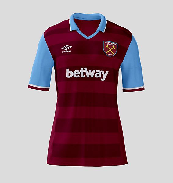 West Ham Home Kit 16-17