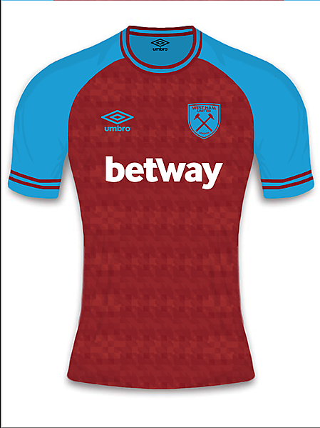 West Ham United home shirt