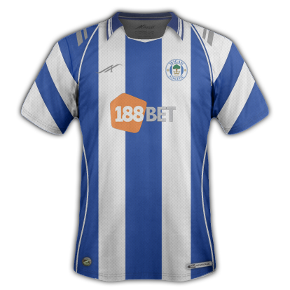 Wigan fantasy kits with A-equix