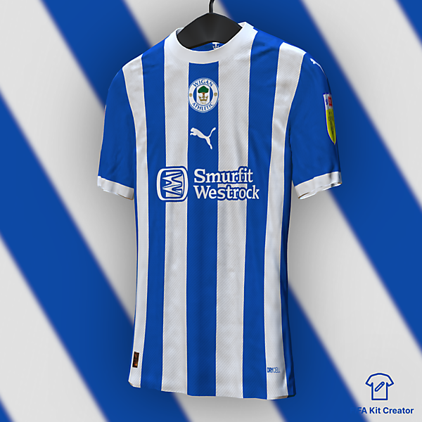 Wigan Atheltic home concept