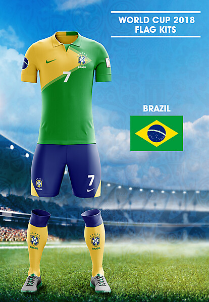 World Cup Flag Kit: BRA