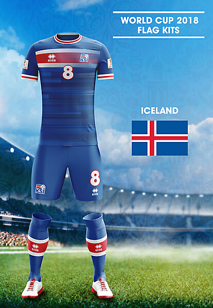 World Cup Flag Kit: ICE