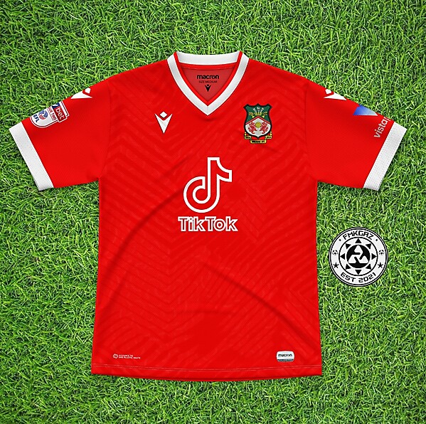 Wrexham FC Home Kit Concept 