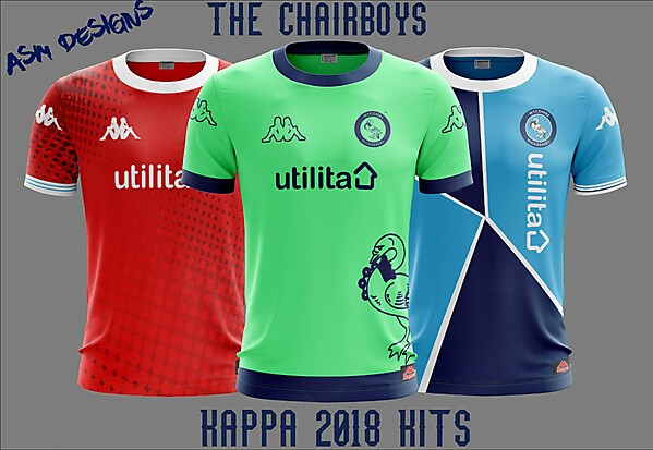 Wycombe Wanderers F.C. Kappa 2018 Kits