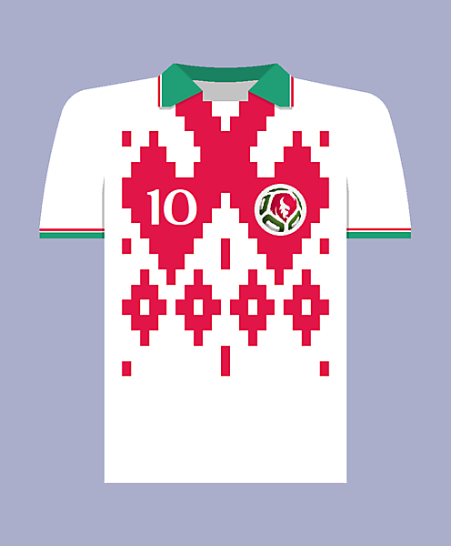 Belarus away jersey .