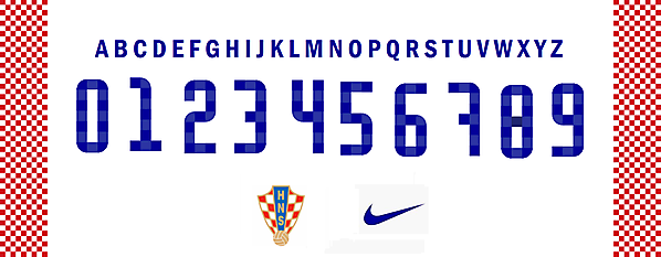 Croatia Font Concept