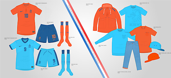 2014 Nike Netherlands Kits + NSW Collection