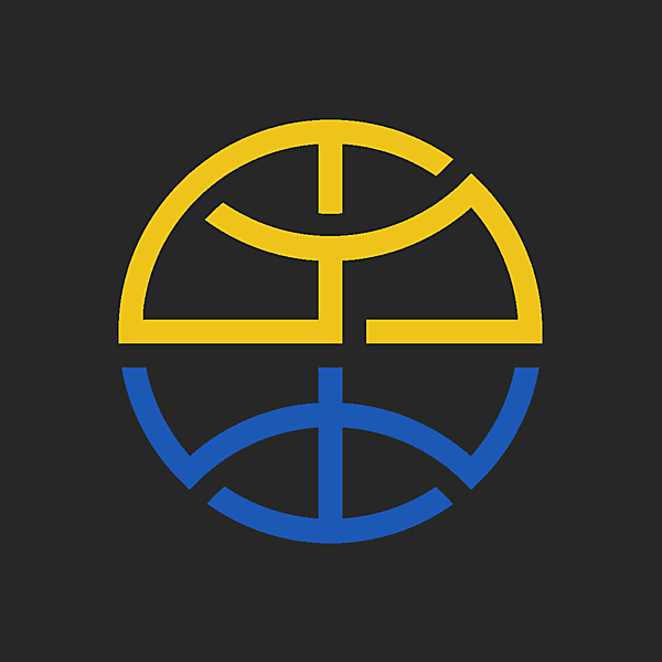 FC Golden State Warriors logo concept.