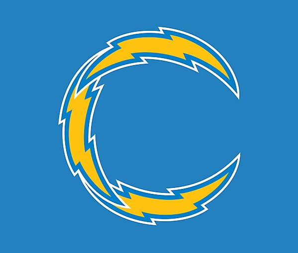 LA Chargers logo .