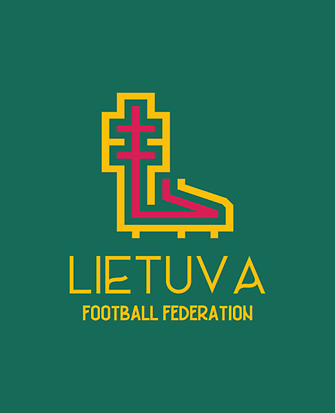 Lietuva football federation logo.