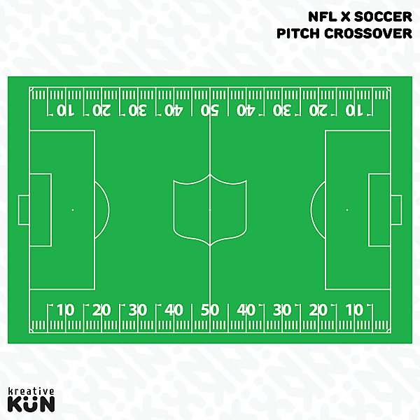 NFL x Soccer Pitch Crossover