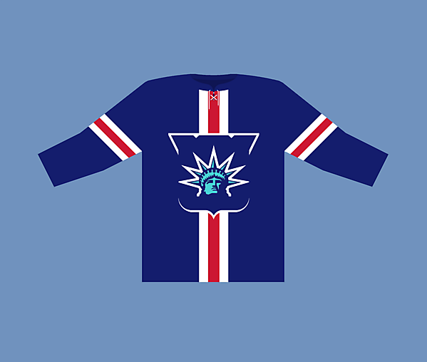 NY Rangers fourth jersey concept .