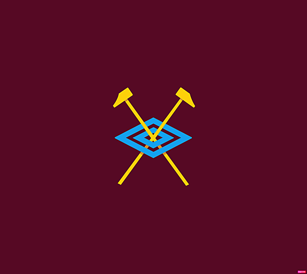 West Ham United fun logo.