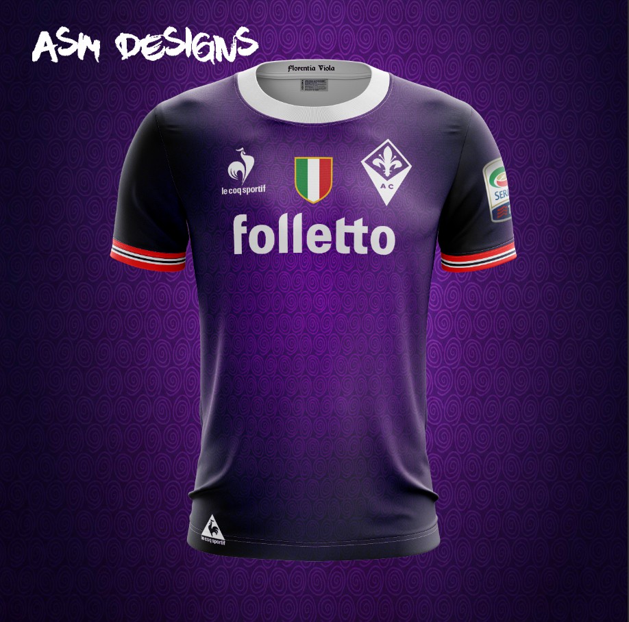le coq sportif fiorentina shirt