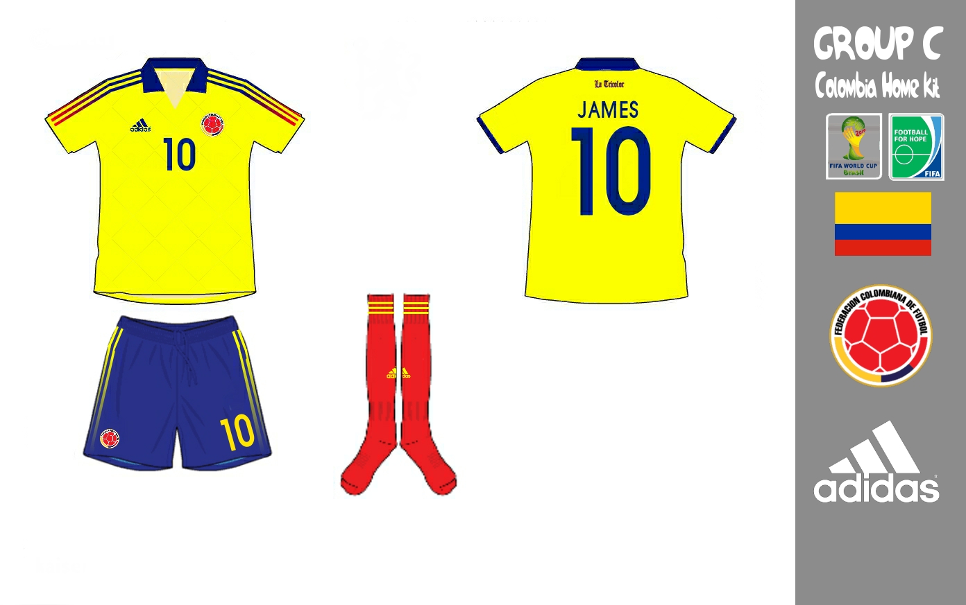 Colombia Home Kit