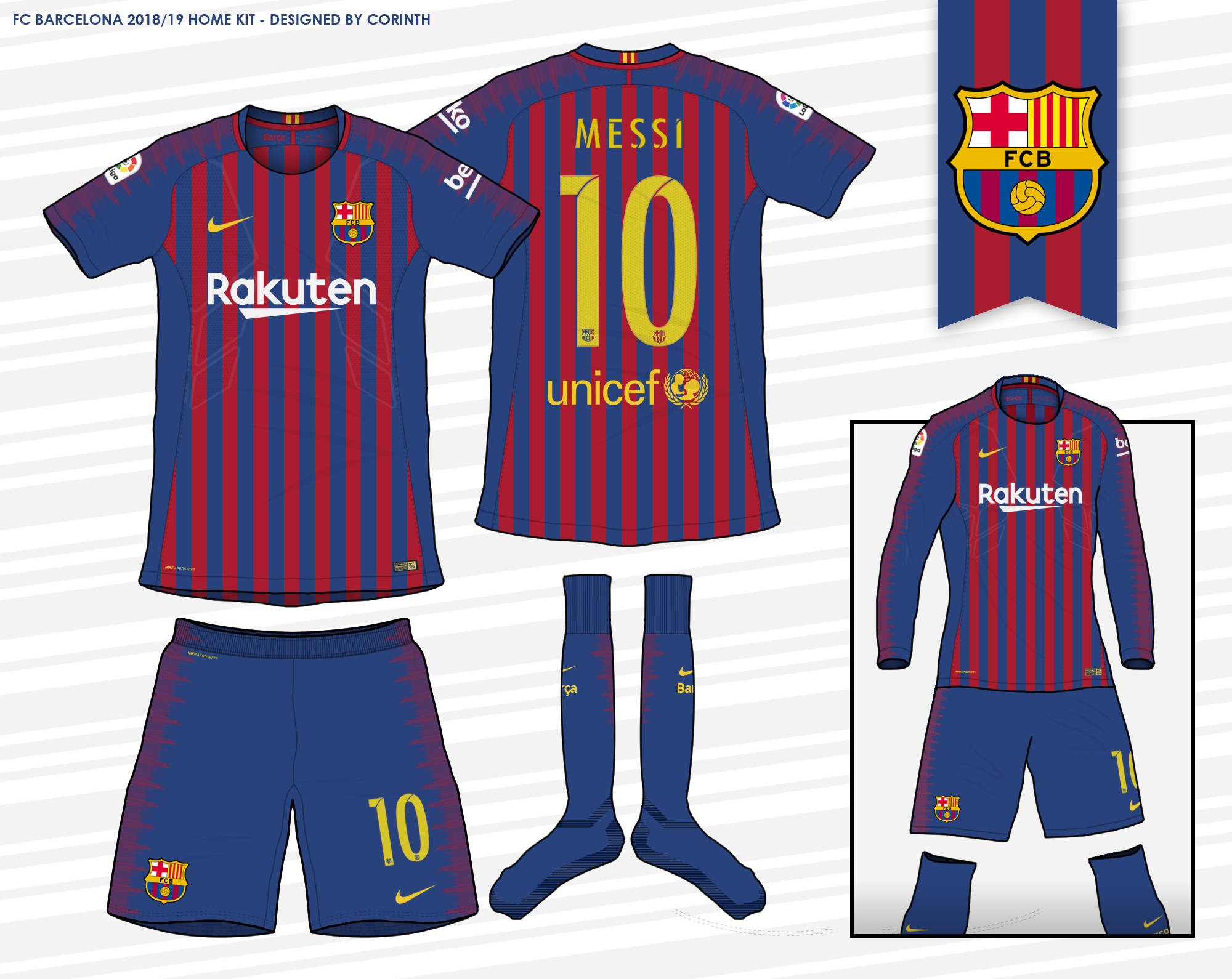 fc barcelona kit 2018