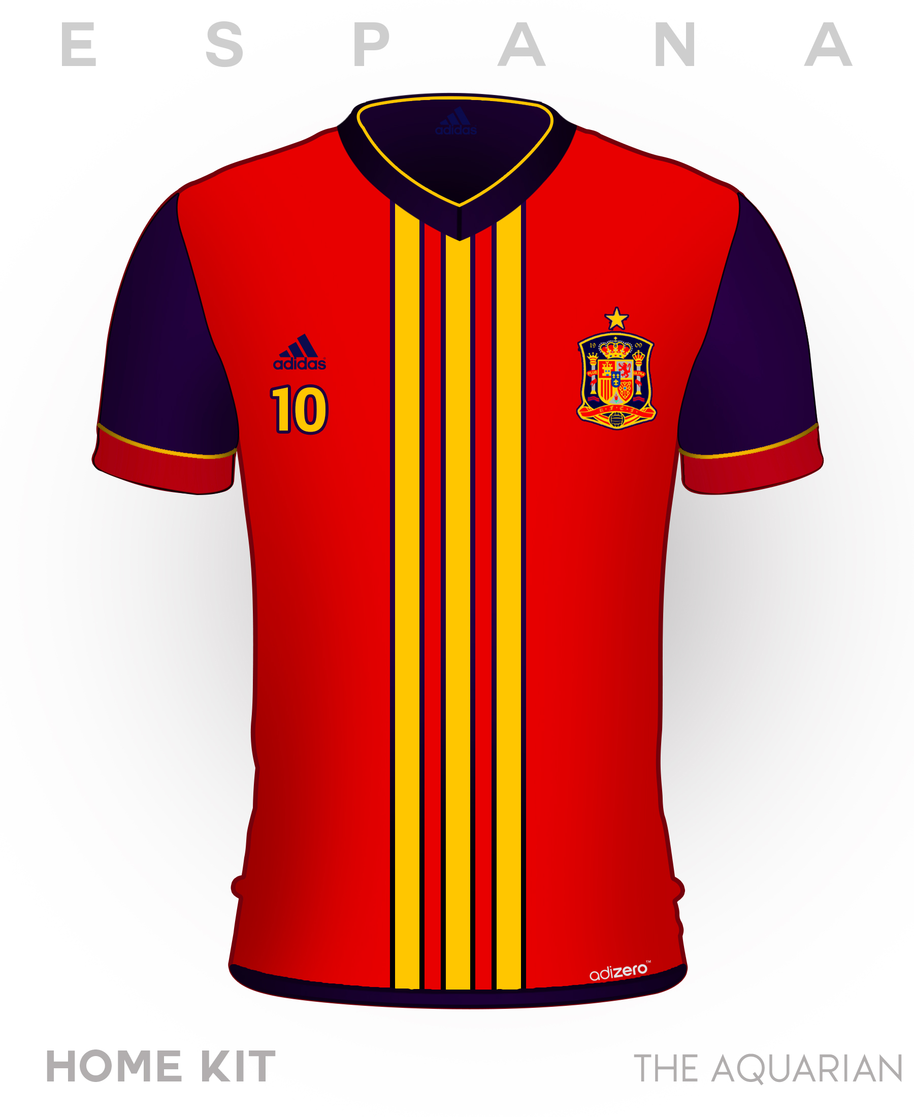 Spain Home Kit Redesign