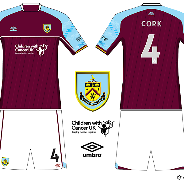 Burnley FC Home kit