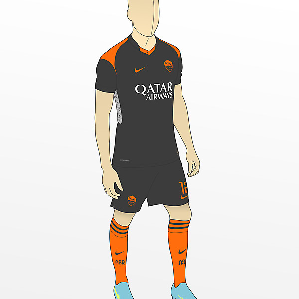 Nike AS Roma Air Vapormax Third Kit